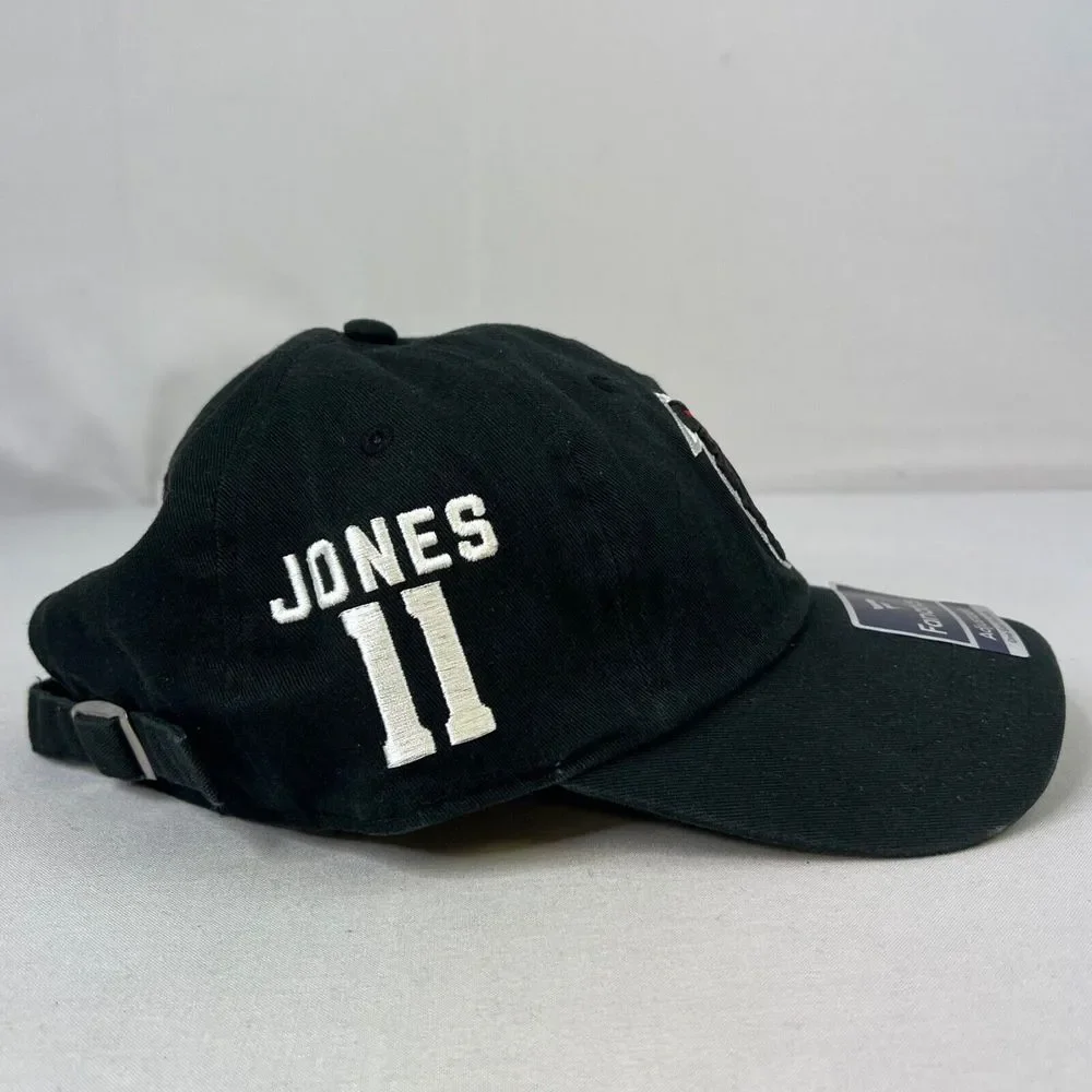Fanatics Black Mens Adjustable Black Atlanta Falcons Hat Cap BRAND‎ NEW